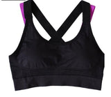 Shockproof Cross Back Push Up Workout Bra