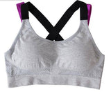 Shockproof Cross Back Push Up Workout Bra