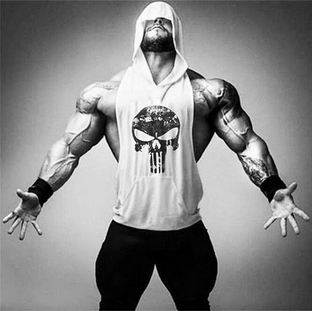 Skull Bodybuilding Stringer