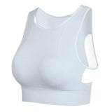 Seamless High Impact Sports Bra with Removable Cup